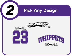 MINDEN HIGH SCHOOL WHIPPETS Customize It Banner - Step 2 Banner