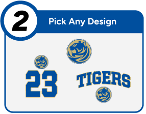 BRADWELL INSTITUTE TIGERS Customize It Banner - Step 2 Banner