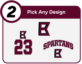 BERTHOUD HIGH SCHOOL SPARTANS Customize It Banner - Step 2 Banner