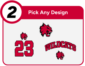 NORTHWESTERN SENIOR HIGH SCHOOL WILDCATS Customize It Banner - Step 2 Banner