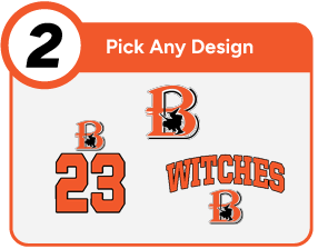 BREWER HIGH SCHOOL WITCHES Customize It Banner - Step 2 Banner