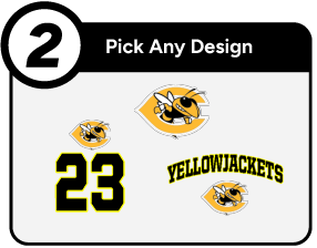 COOLIDGE HIGH SCHOOL YELLOWJACKETS Customize It Banner - Step 2 Banner