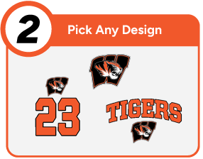 WIGGINS TIGERS The Official Online Store Customize It Banner - Step 2 Banner