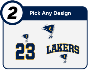 HOWARD LAKE-WAVERLY-WINSTED HIGH SCHOOL LAKERS Customize It Banner - Step 2 Banner