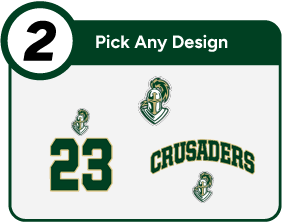 CATHOLIC HIGH SCHOOL CRUSADERS Customize It Banner - Step 2 Banner