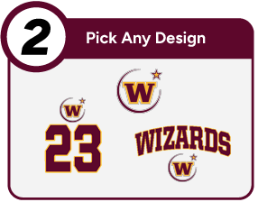 WINDSOR HIGH SCHOOL WIZARDS Customize It Banner - Step 2 Banner