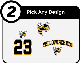 UNION COUNTY SCHOOLS YELLOWJACKETS Customize It Banner - Step 2 Banner