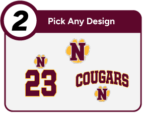 NOTTOWAY HIGH SCHOOL COUGARS Customize It Banner - Step 2 Banner