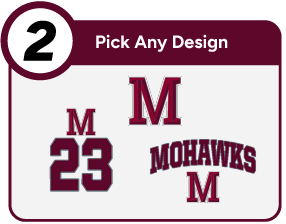 MILLIS HIGH SCHOOL MOHAWKS Customize It Banner - Step 2 Banner