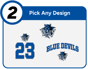 VALLEY UNION HIGH SCHOOL BLUE DEVILS Customize It Banner - Step 2 Banner