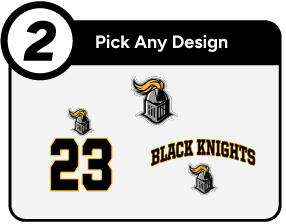 CENTRAL GWINNETT HIGH SCHOOL BLACK KNIGHTS Customize It Banner - Step 2 Banner