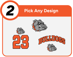 WILLAMINA HIGH SCHOOL BULLDOGS Customize It Banner - Step 2 Banner