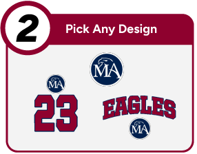 Montgomery Academy Eagles Customize It Banner - Step 2 Banner
