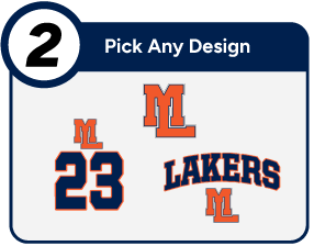 MOUNTAIN LAKES HIGH SCHOOL LAKERS Customize It Banner - Step 2 Banner