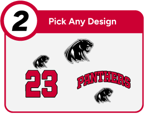 EASTBROOK HIGH SCHOOL PANTHERS Customize It Banner - Step 2 Banner