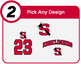 SHELTON HIGHCLIMBERS ONLINE STORE Customize It Banner - Step 2 Banner