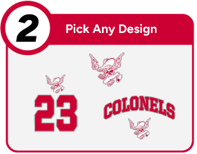 SOUTH HIGH COMMUNITY SCHOOL COLONELS Customize It Banner - Step 2 Banner