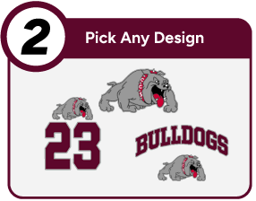 CHATEAUGAY CENTRAL HIGH SCHOOL BULLDOGS Customize It Banner - Step 2 Banner