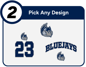 MENASHA HIGH SCHOOL BLUEJAYS Customize It Banner - Step 2 Banner