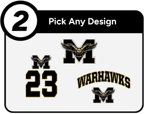 McDonough  HIGH SCHOOL WARHAWKS Customize It Banner - Step 2 Banner
