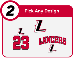 LIBERTY HIGH SCHOOL LANCERS Customize It Banner - Step 2 Banner