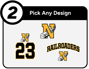 NEWTON HIGH SCHOOL RAILROADERS Customize It Banner - Step 2 Banner