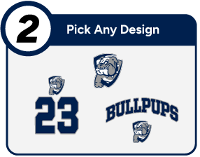 GONZAGA PREP SCHOOL BULLPUPS Customize It Banner - Step 2 Banner
