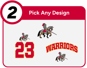 QUANTICO HIGH SCHOOL WARRIORS Customize It Banner - Step 2 Banner
