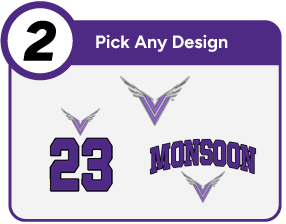 VALLEY VISTA HIGH SCHOOL MONSOON Customize It Banner - Step 2 Banner