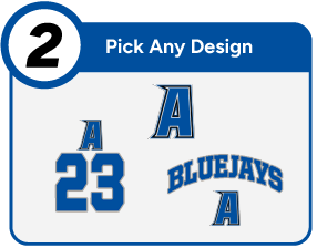 ATHENS HIGH SCHOOL BLUEJAYS Customize It Banner - Step 2 Banner
