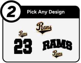 Worth Rams Customize It Banner - Step 2 Banner