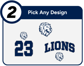 BELLARMINE PREPARATORY SCHOOL LIONS Customize It Banner - Step 2 Banner