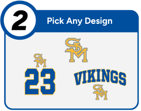 ST. MARY HIGH SCHOOL VIKINGS Customize It Banner - Step 2 Banner