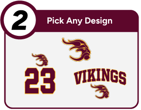 EDISON HIGH SCHOOL VIKINGS Customize It Banner - Step 2 Banner