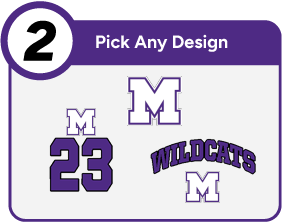MONTEREY HIGH SCHOOL WILDCATS Customize It Banner - Step 2 Banner