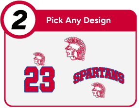 OCEAN TOWNSHIP HIGH SCHOOL SPARTANS Customize It Banner - Step 2 Banner