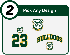 TRACY HIGH SCHOOL BULLDOGS Customize It Banner - Step 2 Banner