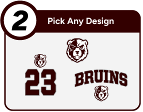 THE PARK SCHOOL OF BALTIMORE BRUINS Customize It Banner - Step 2 Banner
