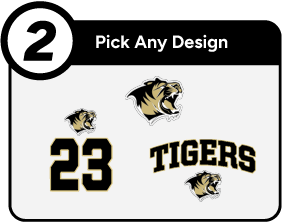 BENTONVILLE HIGH SCHOOL TIGERS Customize It Banner - Step 2 Banner