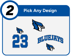 MARSHFIELD HIGH SCHOOL BLUEJAYS Customize It Banner - Step 2 Banner