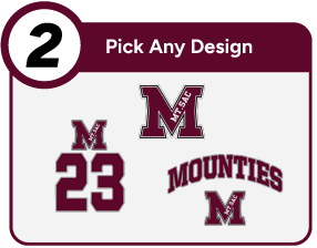 Mt. San Antonio College The Official Store of the Mounties Customize It Banner - Step 2 Banner