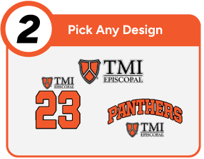 PANTHERS SPIRIT STORE Customize It Banner - Step 2 Banner