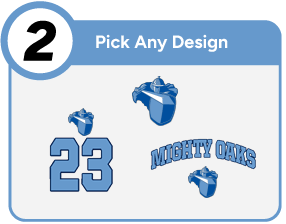 Oakland Mighty Oaks Customize It Banner - Step 2 Banner