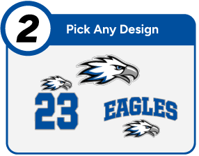 Grasso Tech EAGLES ONLINE STORE Customize It Banner - Step 2 Banner