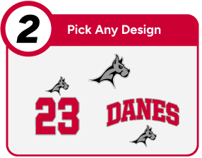 Fountain Valley Danes Customize It Banner - Step 2 Banner
