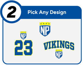 NORTH PARK UNIVERSITY Vikings Customize It Banner - Step 2 Banner