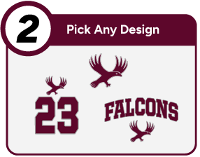 Fair School for Arts Falcons Customize It Banner - Step 2 Banner