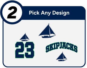Chesapeake College Skipjacks Customize It Banner - Step 2 Banner