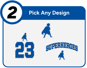 Success Academy Superheroes official sideline store Customize It Banner - Step 2 Banner