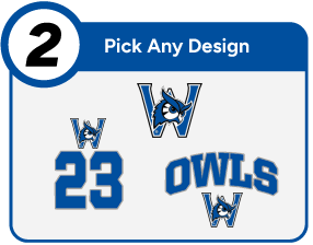 Westfield State University Online Store Customize It Banner - Step 2 Banner